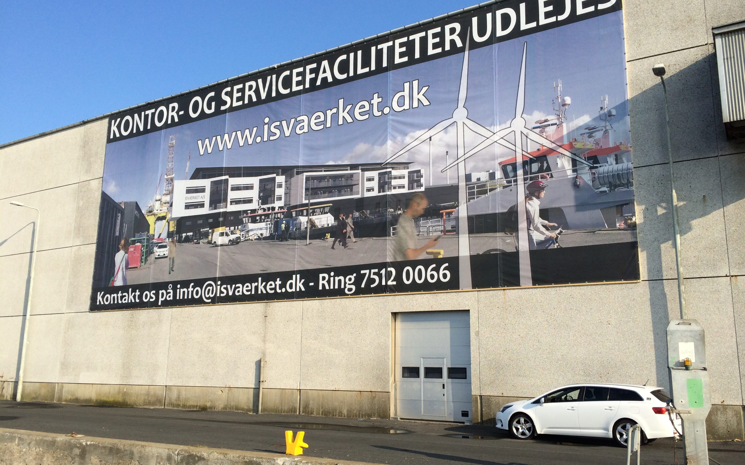 Facadebanner Esbjerg