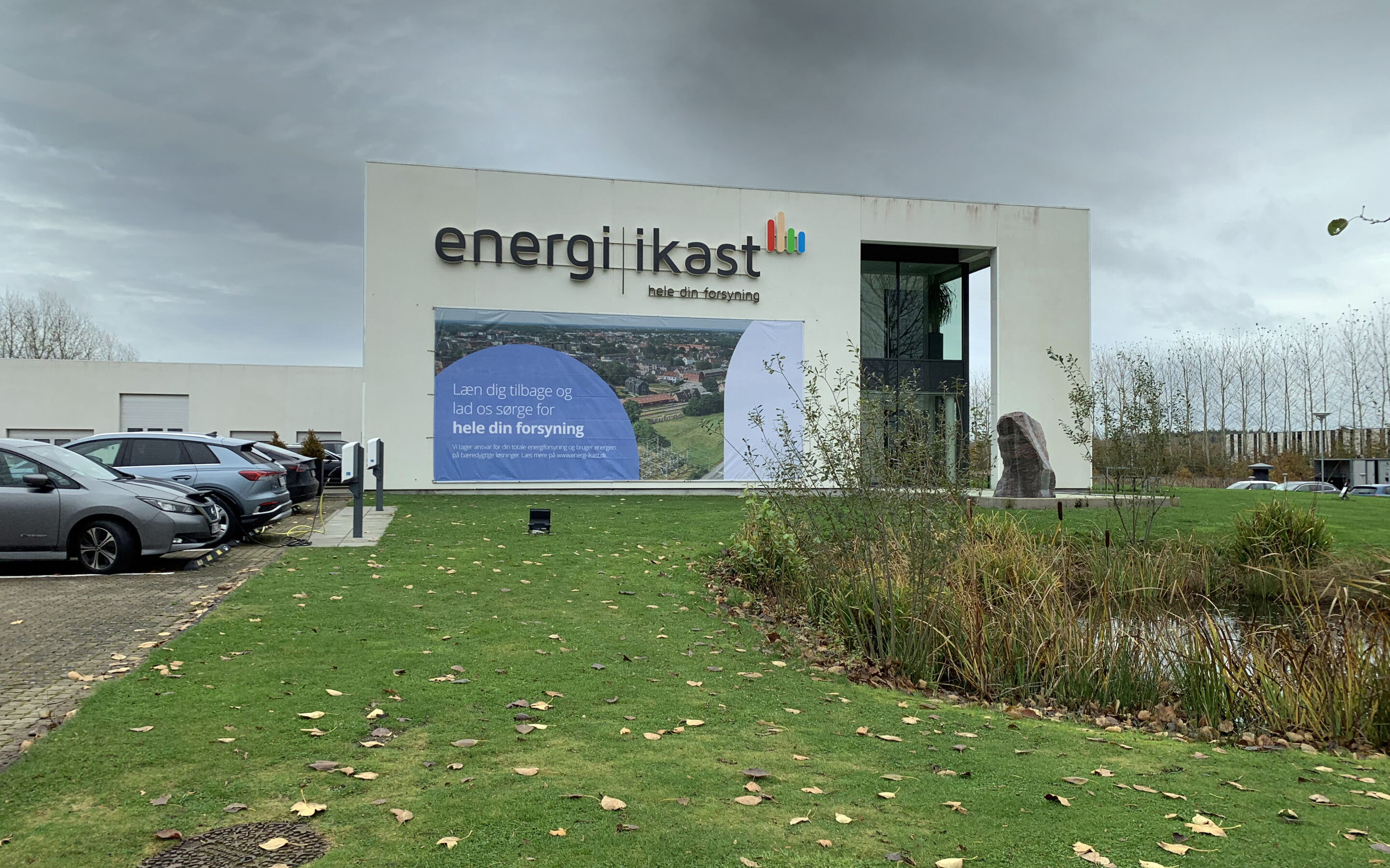 Facadebanner for Energi Ikast
